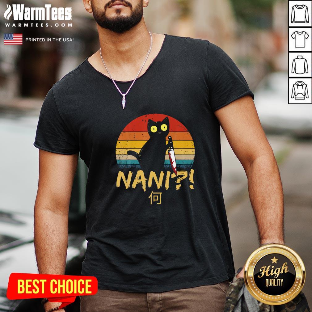 Good Black Cat Nani Vintage Shirt - Image 2