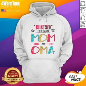 Alternative view of Good Blessed To Be Called Mom And OMA Mother Day Shirt