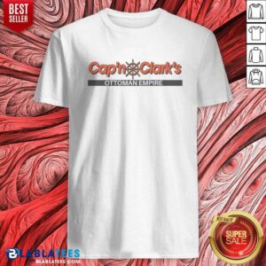 Good Cap'n Clark's Ottoman Empire Nautical Ship Wheel Parody Pun Funny Comedy Shirt