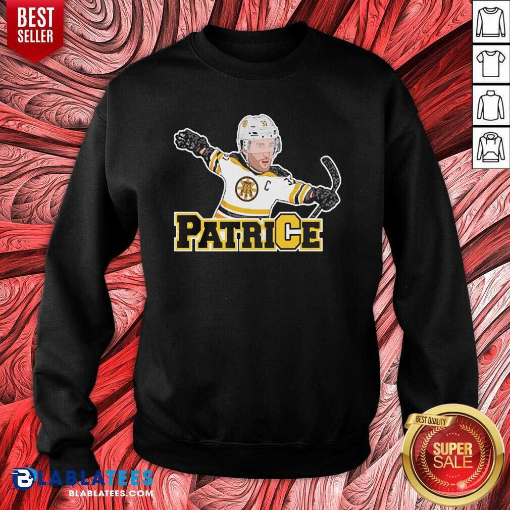 Good Captain Patrice Boston Bruins Shirt - Image 4