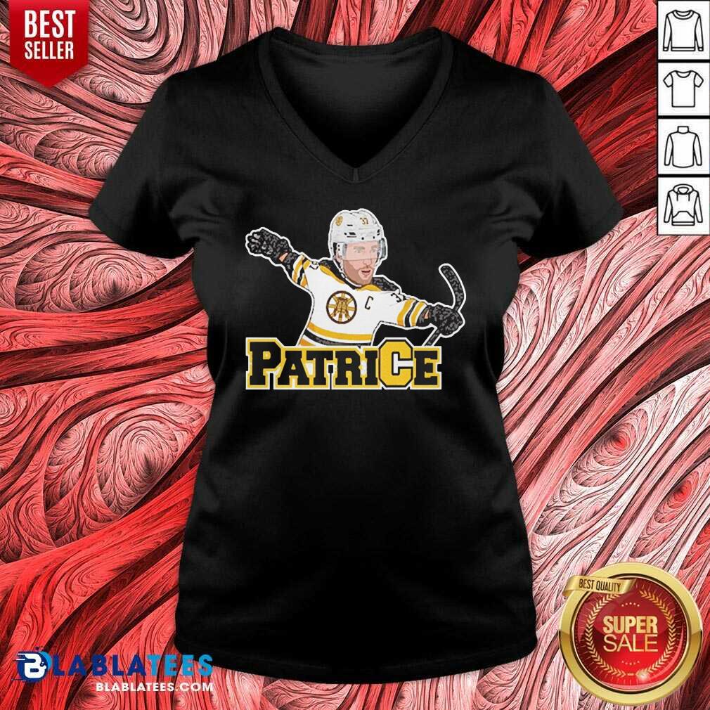 Good Captain Patrice Boston Bruins Shirt - Image 2