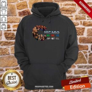Alternative view of Good Chicago Med Fire P.D Derak Haas Michel Brandt Dick Wolf Signatures Shirt