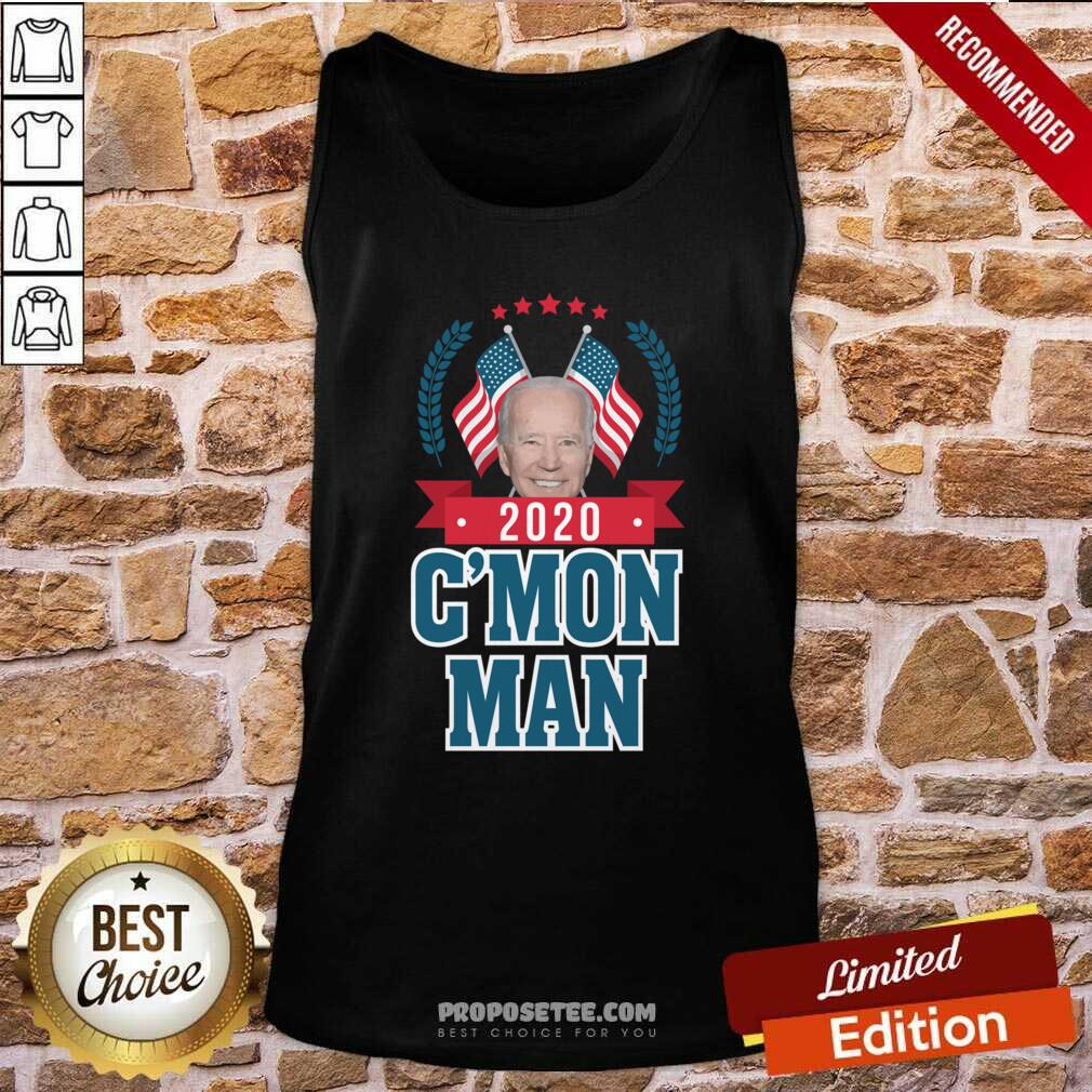 Good C’mon Man Come On Joe Biden American Flag Shirt - Image 3