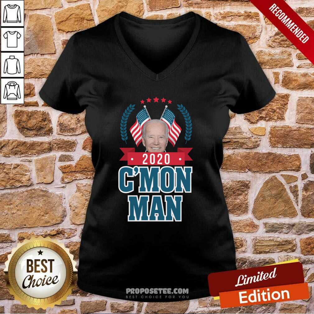Good C’mon Man Come On Joe Biden American Flag Shirt - Image 2