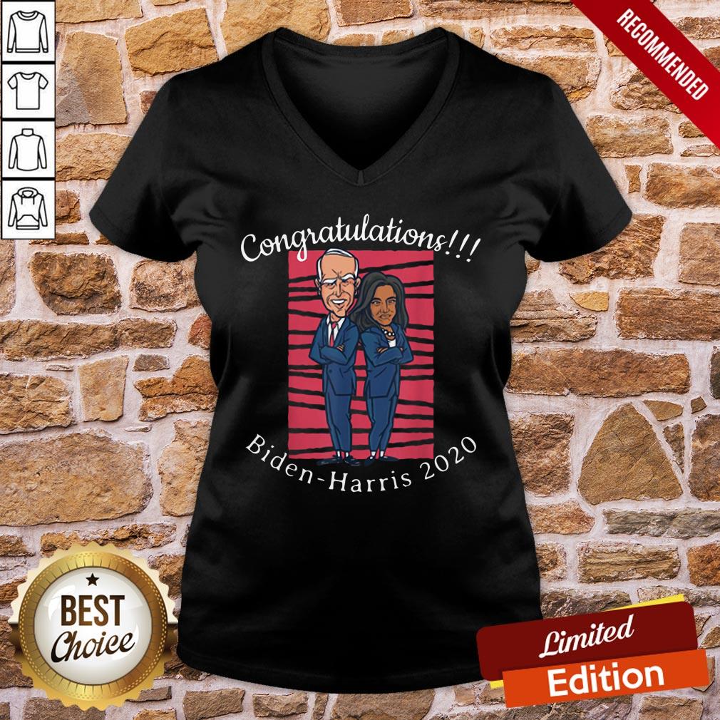 Good Congratulations President Joe Biden Harris 2020 Unisex Shirt - Image 2