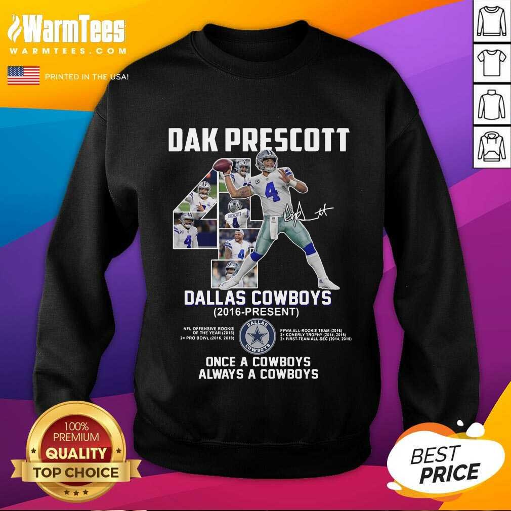 Good Dak Prescott 4 Dallas Cowboys Shirt - Image 3