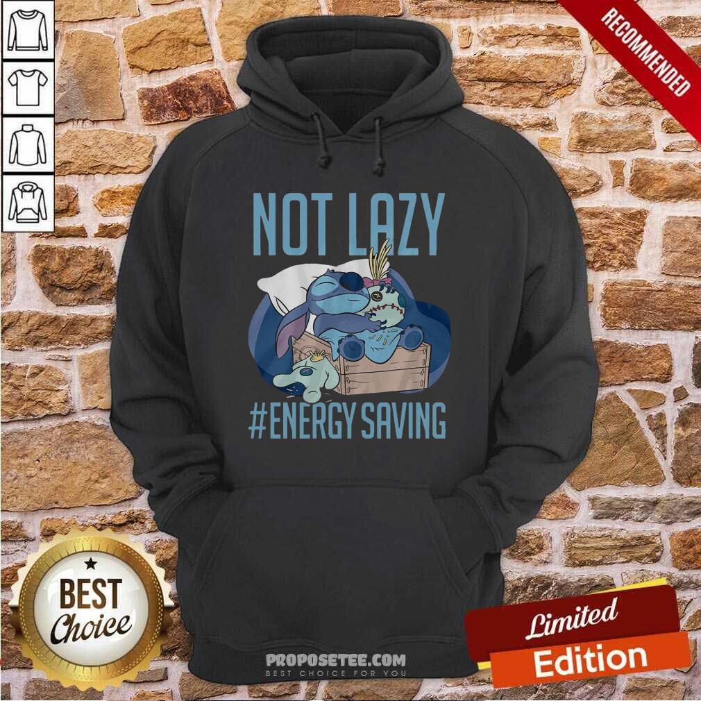 Good Disney Lilo & Stitch Not Lazy Energy Saving Shirt - Image 2