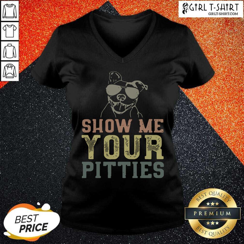 Good Dog Show Me Your Pitties Shirt - Image 2