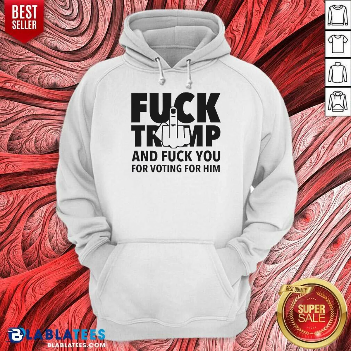 Good F President US And F You For Voting For Him Shirt - Image 3