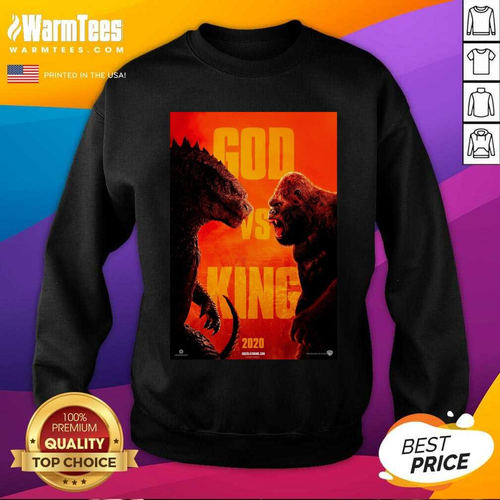 Good Godzilla Vs Kong 2020 Poster Shirt - Image 4