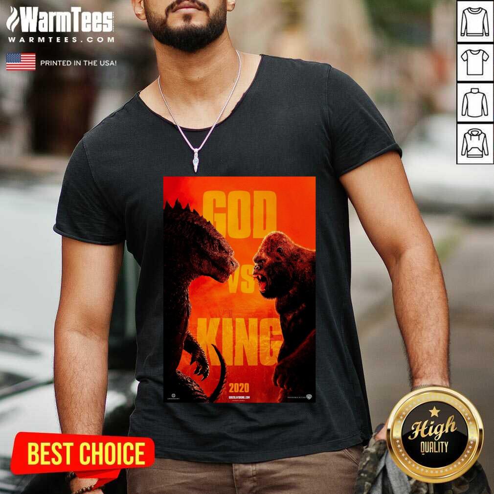 Good Godzilla Vs Kong 2020 Poster Shirt - Image 2
