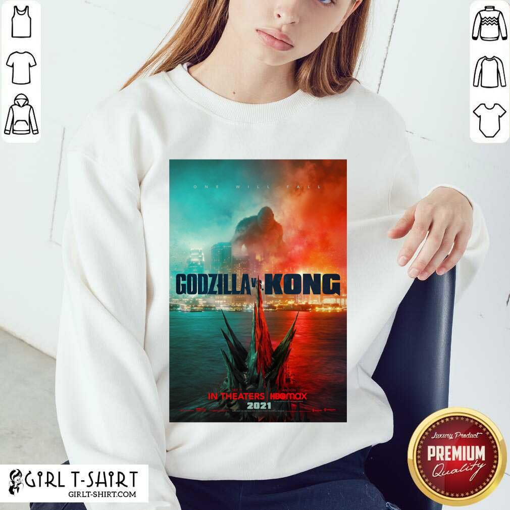 Good Godzilla Vs Kong Poster Shirt - Image 4