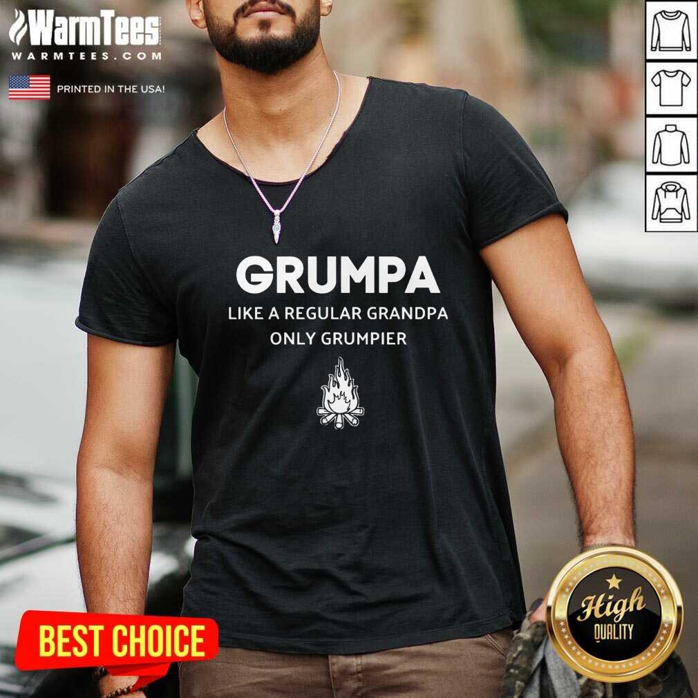 Good Grumpa Like A Regular Grandpa Only Grumpier Shirt - Image 5