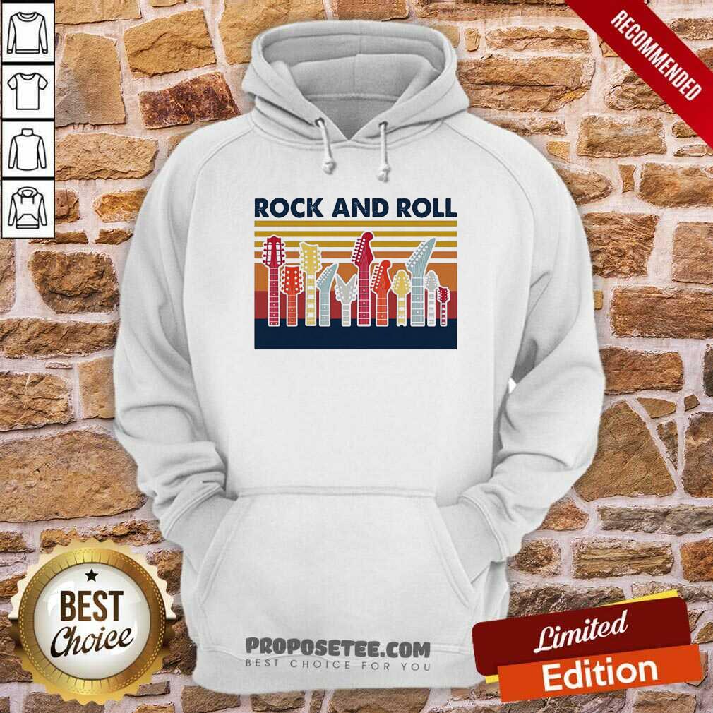 Good Guitar Retro Rock And Roll Vintage Shirt - Image 2