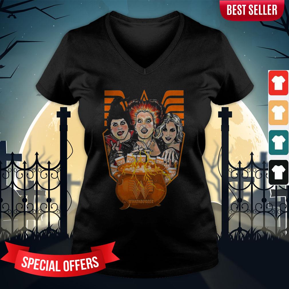Good Halloween Hocus Pocus Whataburger Shirt - Image 2