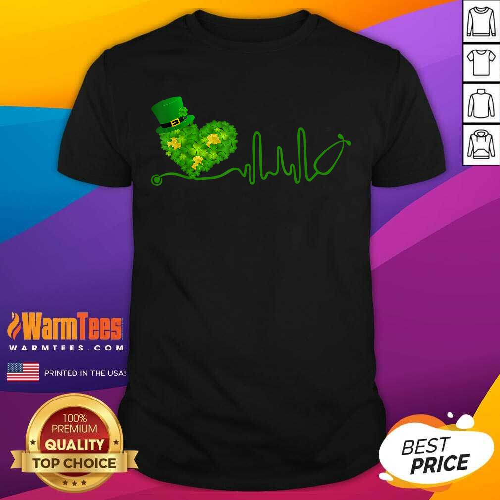 Good Heart Stethoscope St Patricks Day Shirt