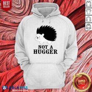 Alternative view of Good Hedgehog Not A Hugger Shirt