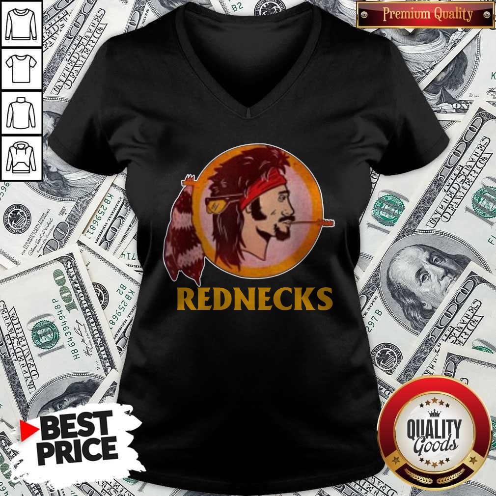 Good Here’s a Redskins Inspired Rednecks Shirt - Image 2