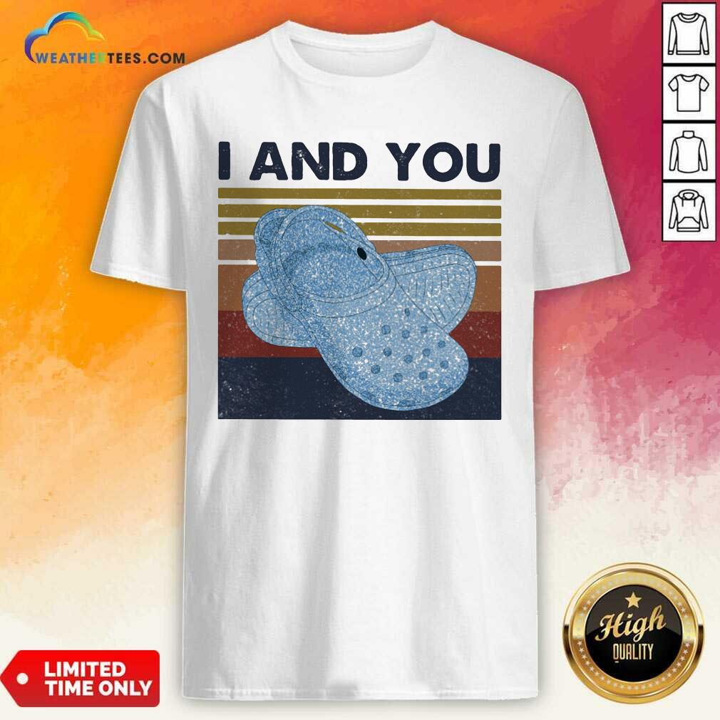 Good I And You Cross Vintage Retro Shirt