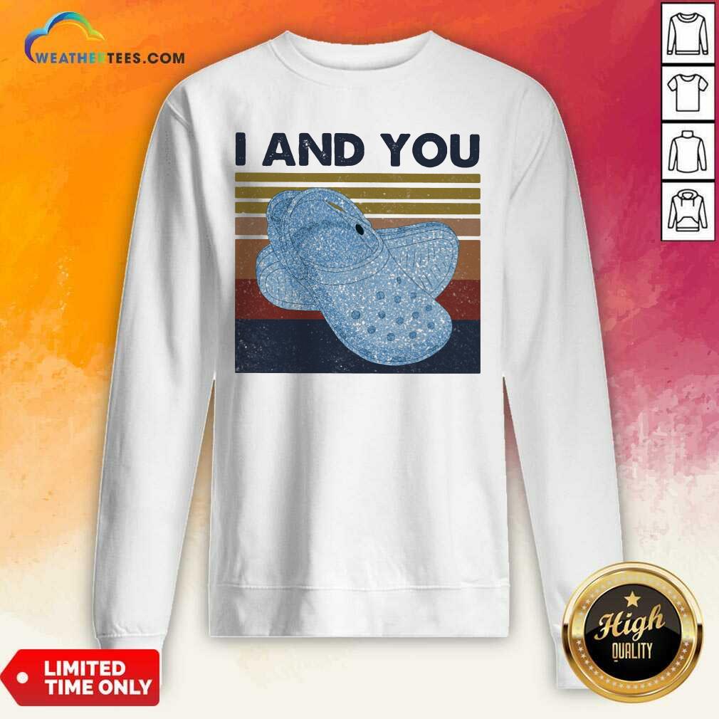 Good I And You Cross Vintage Retro Shirt - Image 2