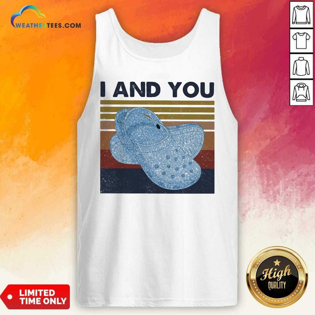 Good I And You Cross Vintage Retro Shirt - Image 4