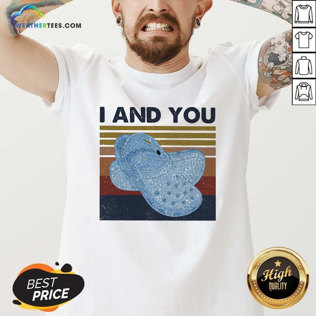 Good I And You Cross Vintage Retro Shirt - Image 3