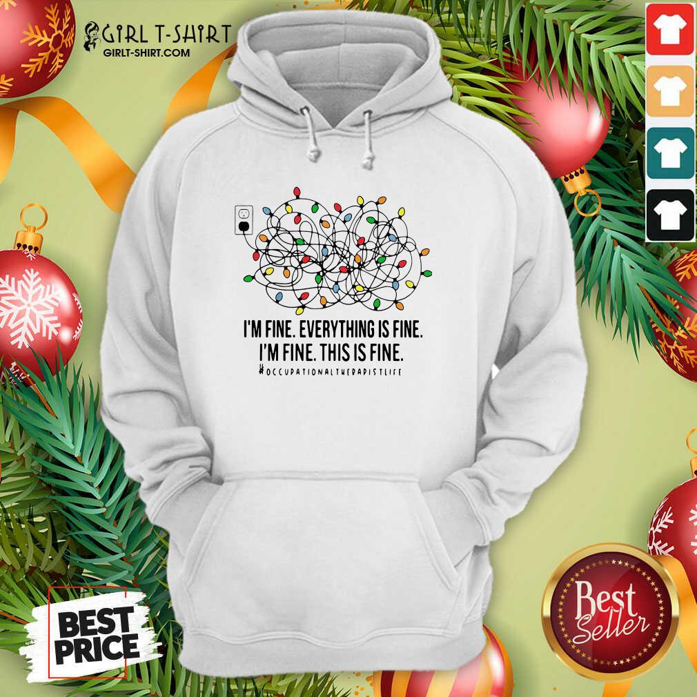 Good I’m Fine Everything Is Fine I’m Fine This Is Fine Shirt - Image 2