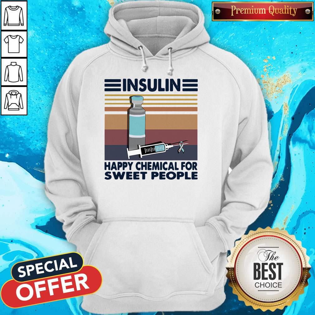 Good Insulin Happy Chemical For Sweet People Vintage Shirt - Image 5