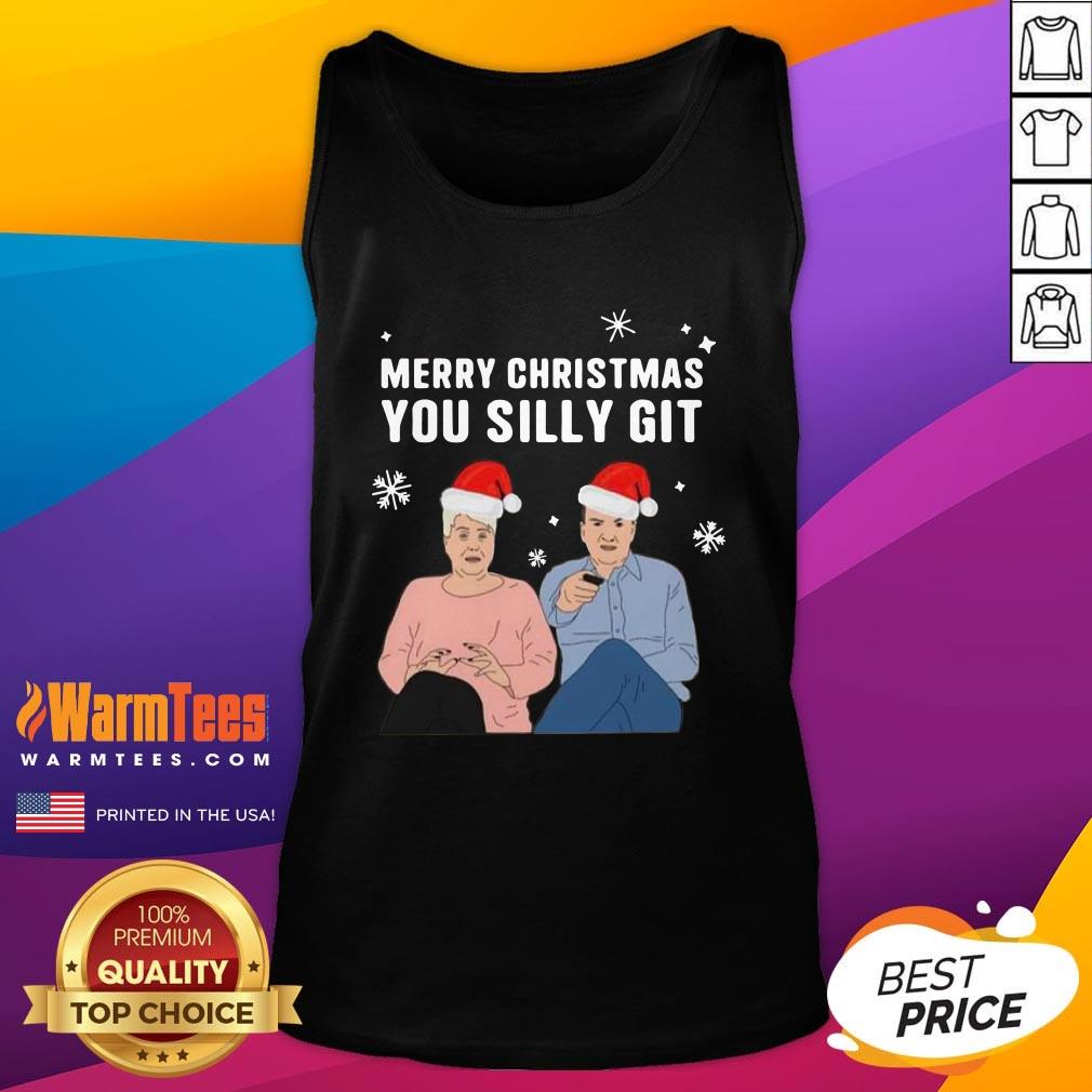 Good Jenny And Lee Ugly Merry Christmas You Silly Git Shirt - Image 3