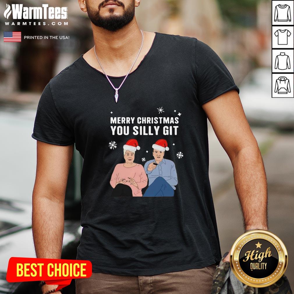 Good Jenny And Lee Ugly Merry Christmas You Silly Git Shirt - Image 2