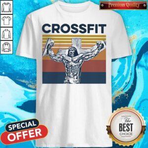 Good Jesus Strong Crossfit Vintage Shirt