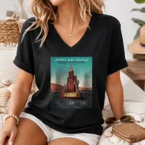 Alternative view of Good Jimmy Eat World August 16 2026 London UK Shirt