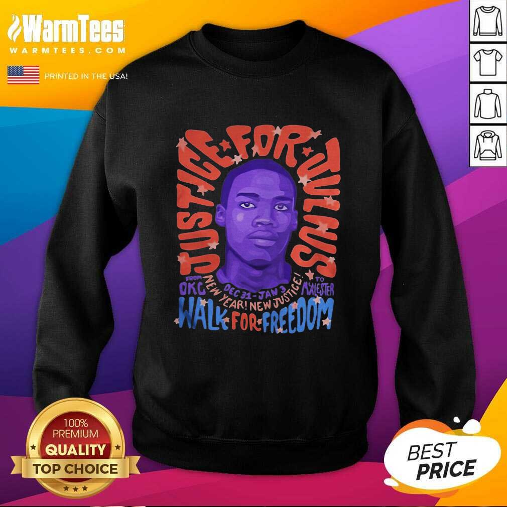 Good Justice For Julius Walk For Freedom Shirt - Image 3