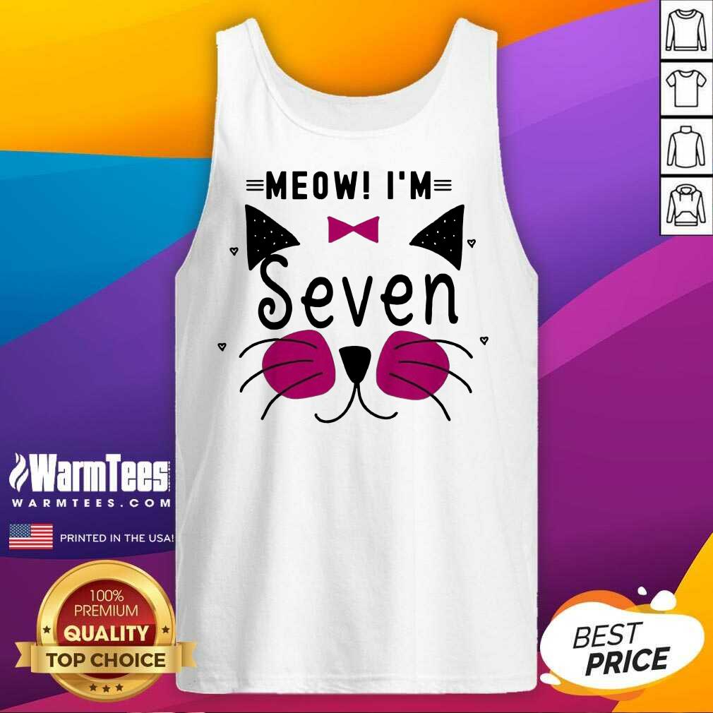 Good Kids 7th Kitty Girl Cat Meow Great Shirt - Image 2