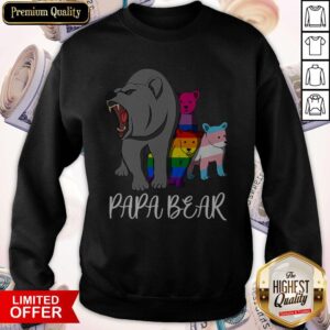 Alternative view of Good LGBT Papa Bear Shirt