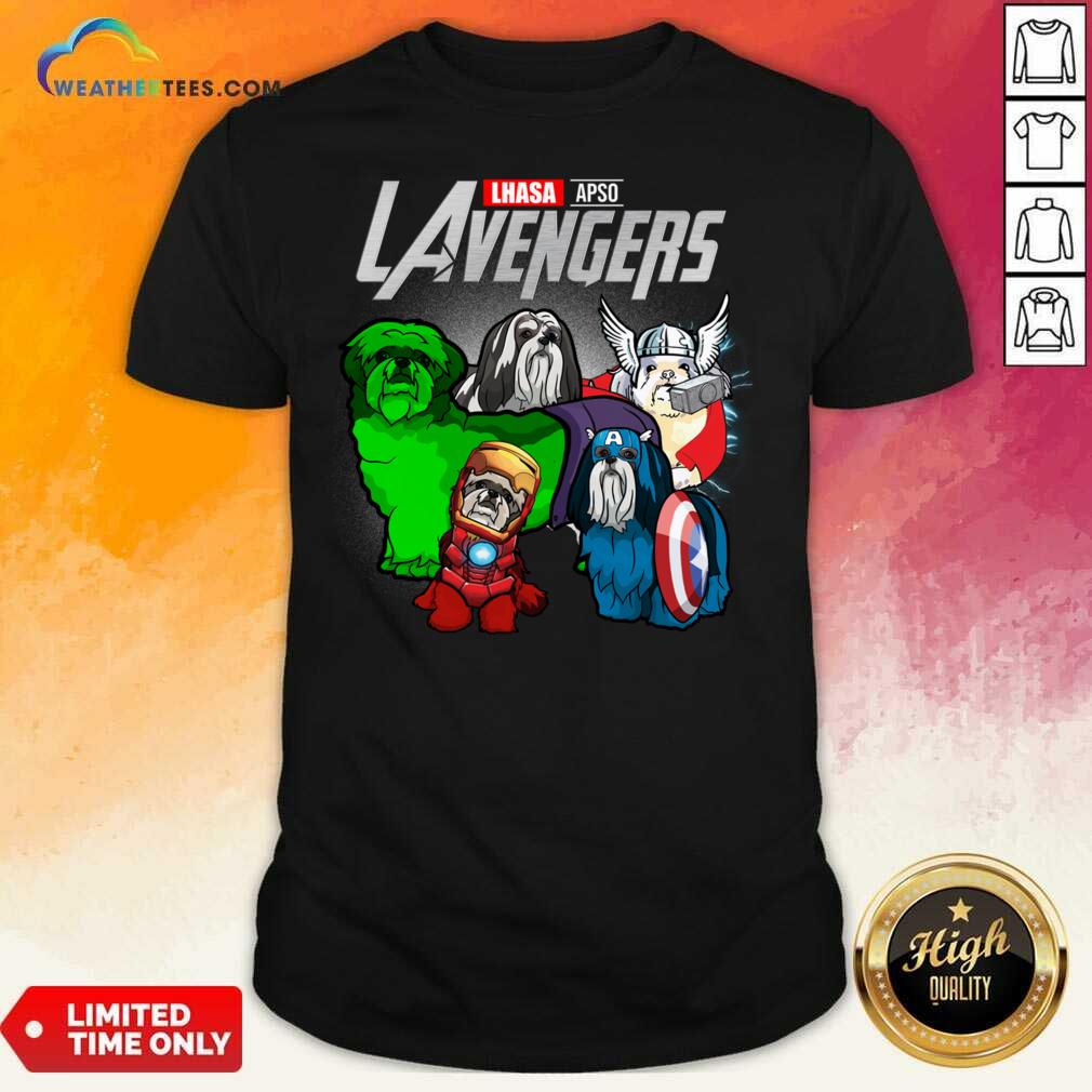 Good Lhasa Apso Marvel Avengers LAvengers Shirt
