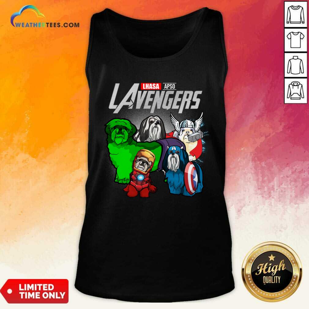 Good Lhasa Apso Marvel Avengers LAvengers Shirt - Image 3