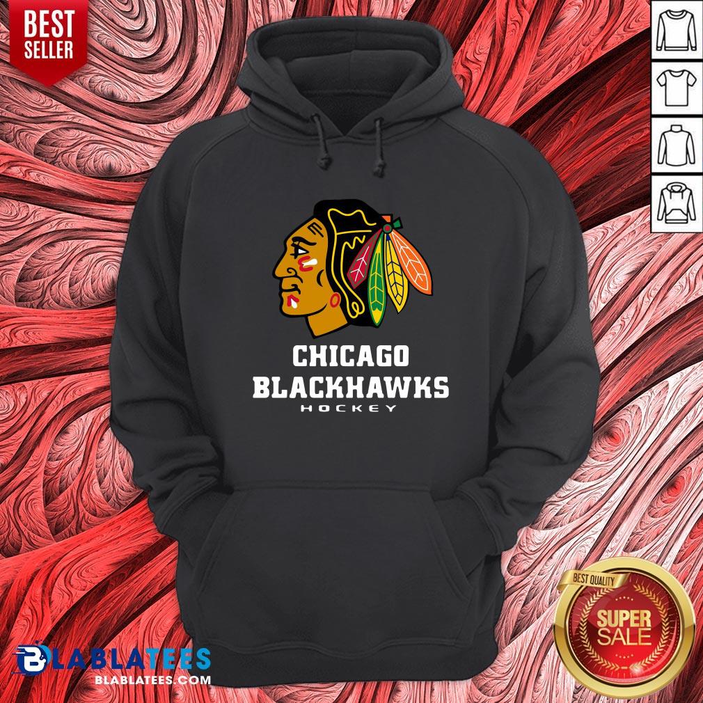 Good Logo NHL Chicago Blackhawks Hockey T-Shirt - Image 2