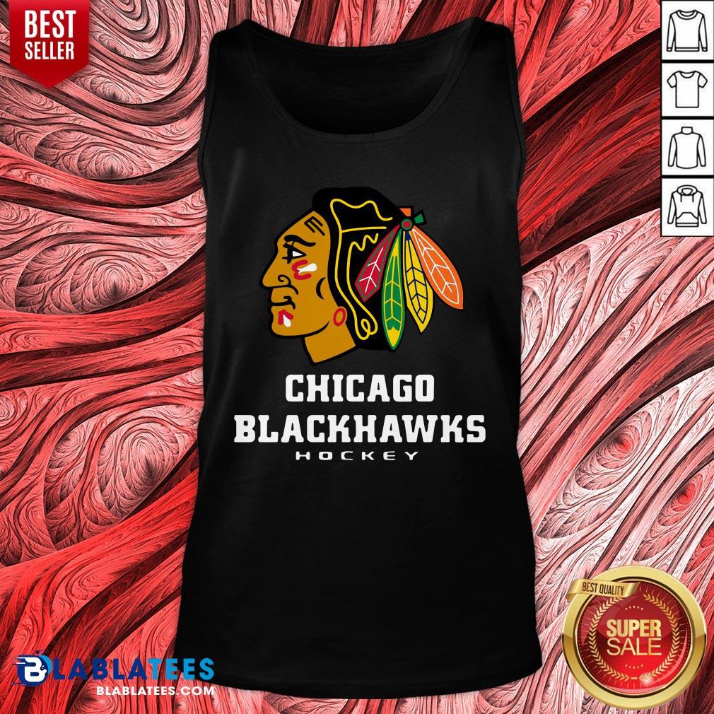 Good Logo NHL Chicago Blackhawks Hockey T-Shirt - Image 4