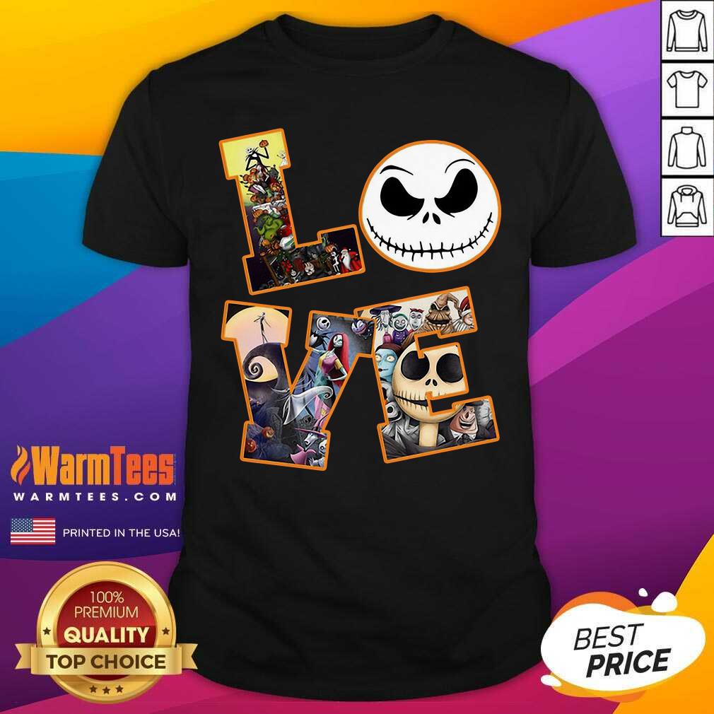 Good Love Jack Skellington The Nightmare Before Christmas Shirt
