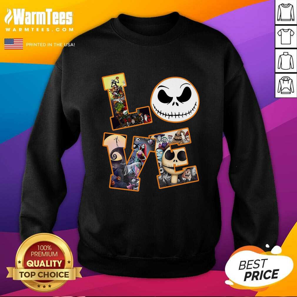 Good Love Jack Skellington The Nightmare Before Christmas Shirt - Image 3