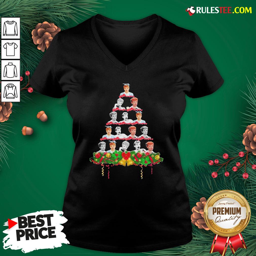 Good Lucille Ball Christmas Tree Shirt - Image 3