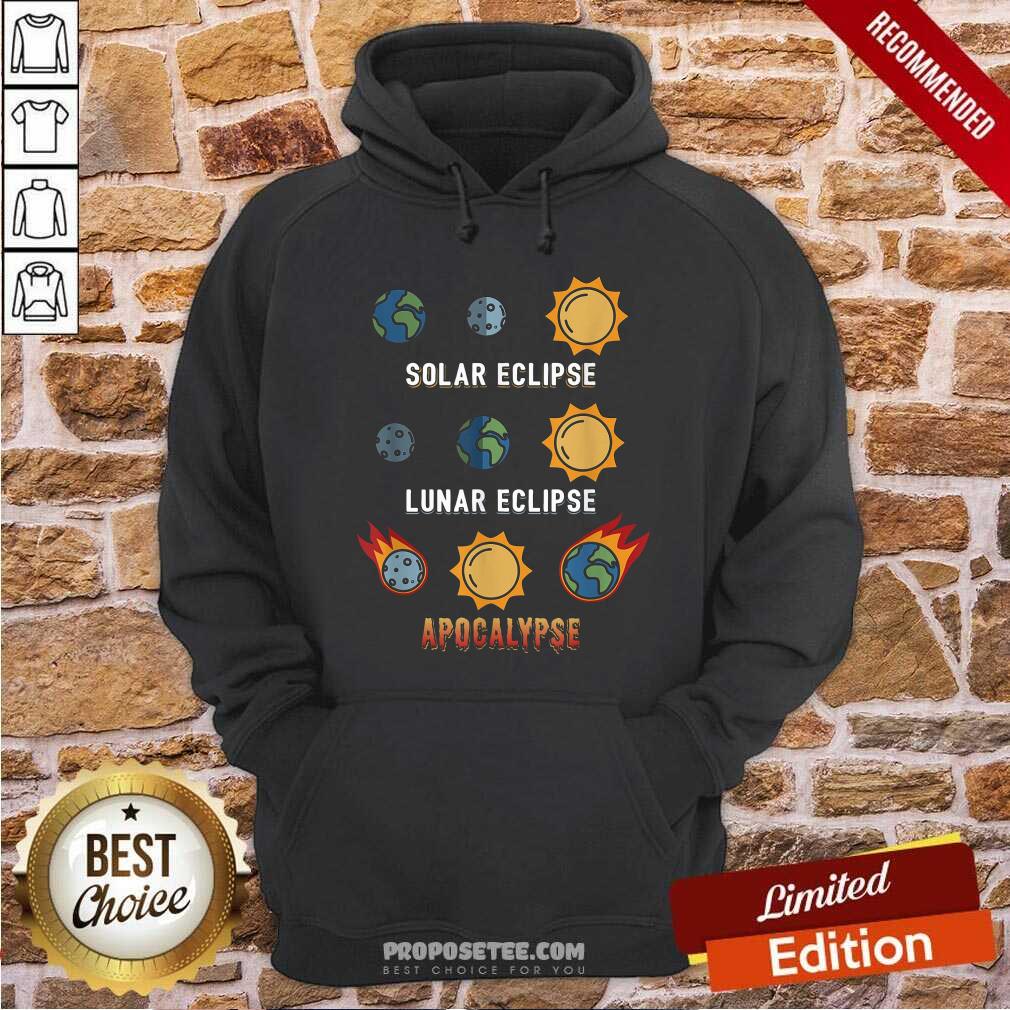 Good Lunar Eclipse Solar Eclipse Apocalypse Shirt - Image 2