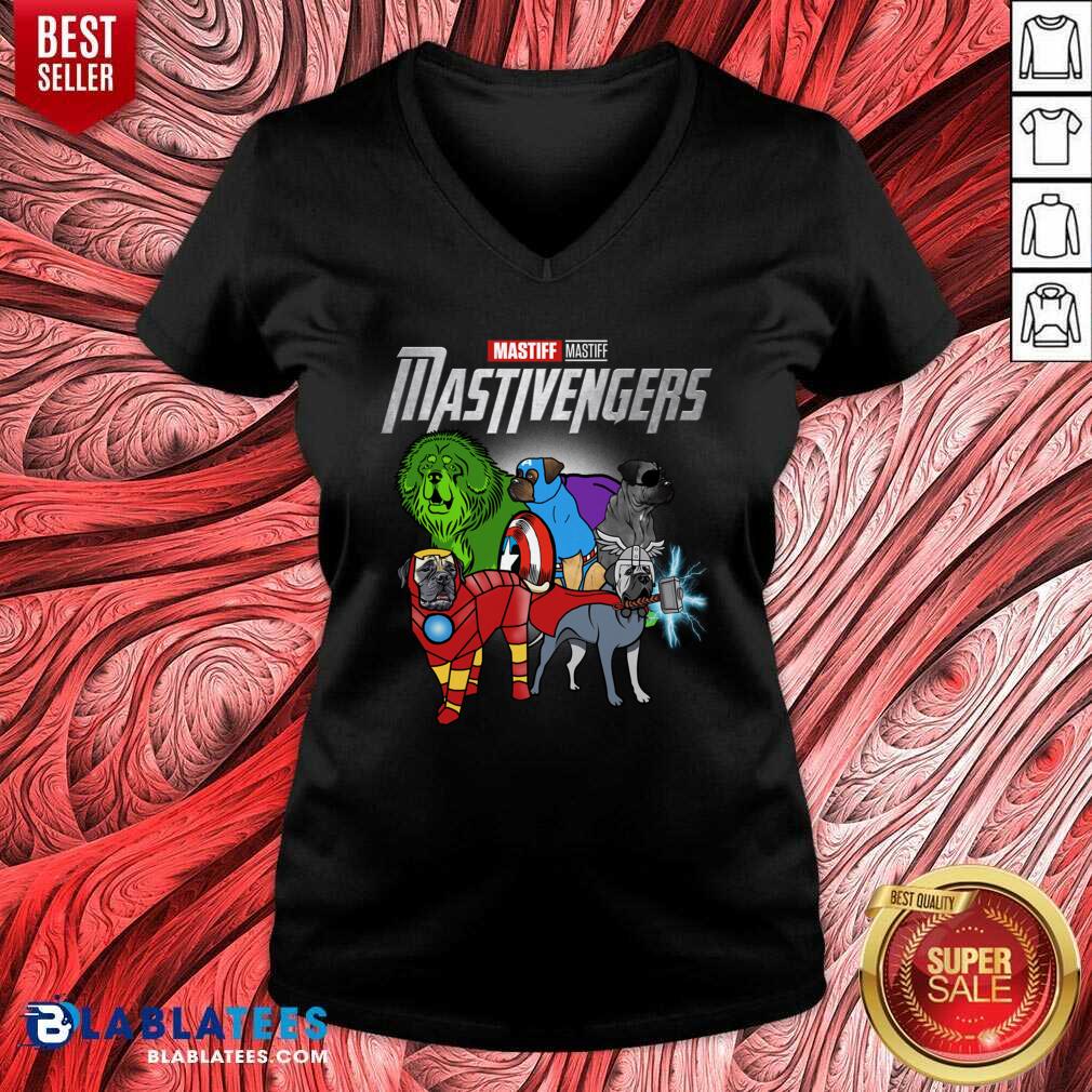 Good Mastiff Marvel Avengers Mastivengers Shirt - Image 2