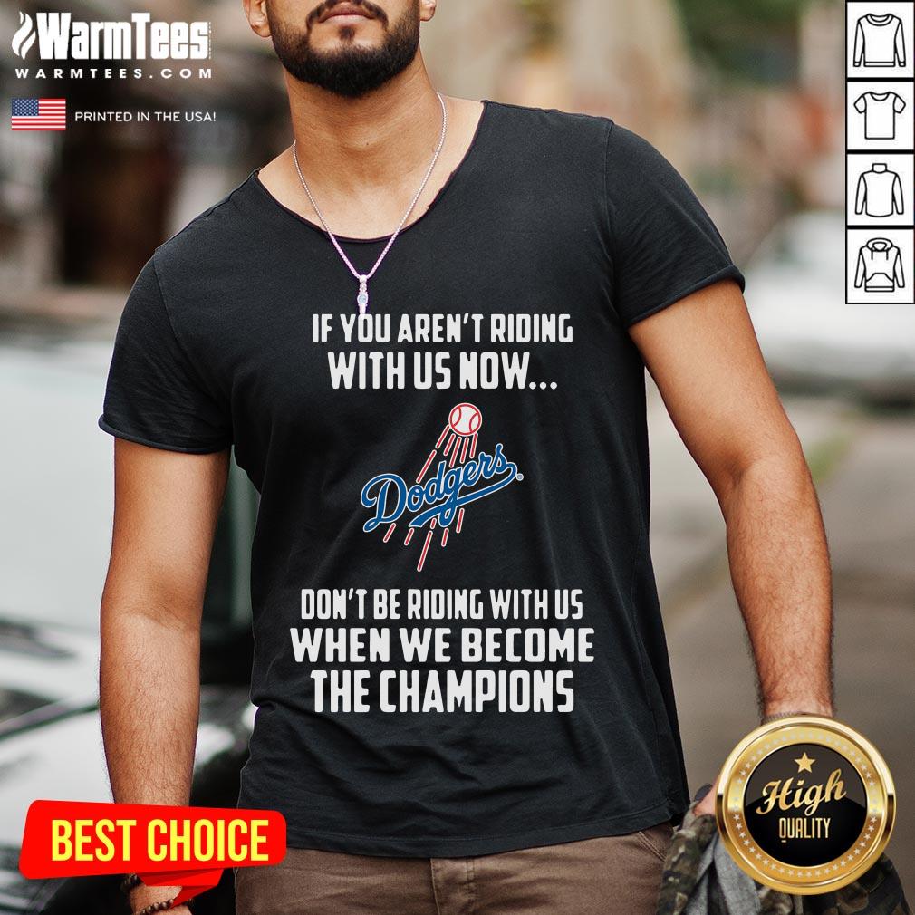 Good MLB Los Angeles Dodgers Baseball We Become The Champions Shirt - Image 3