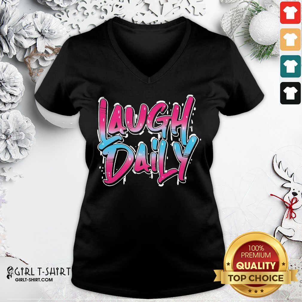Good Morejstu Merch Laugh Daily Shirt - Image 3