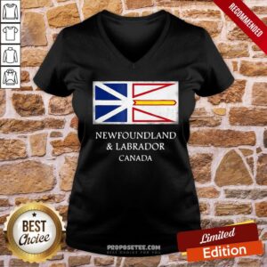 Alternative view of Good Newfoundland And Labrador Canada Flag Shirt