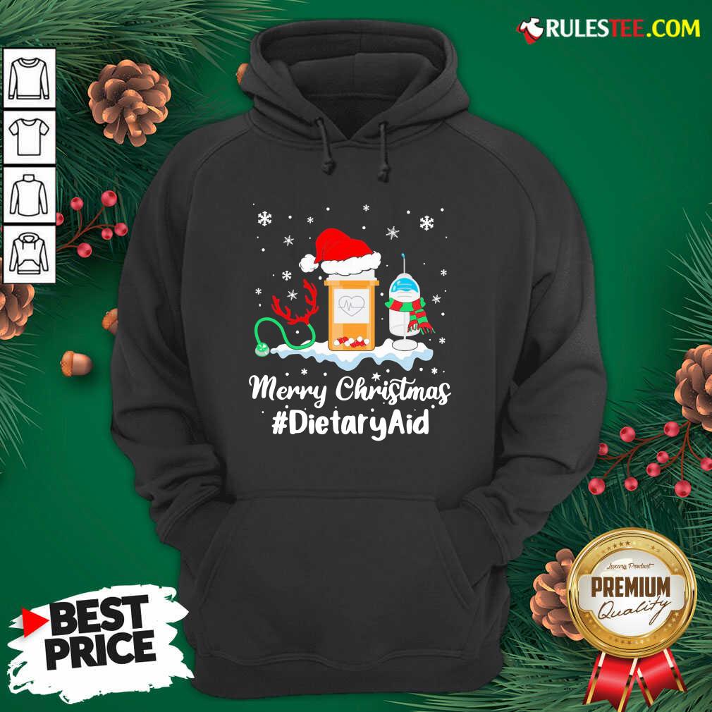 Good Nurse Santa Vaccine Merry Christmas #Dietary Aid Shirt - Image 2
