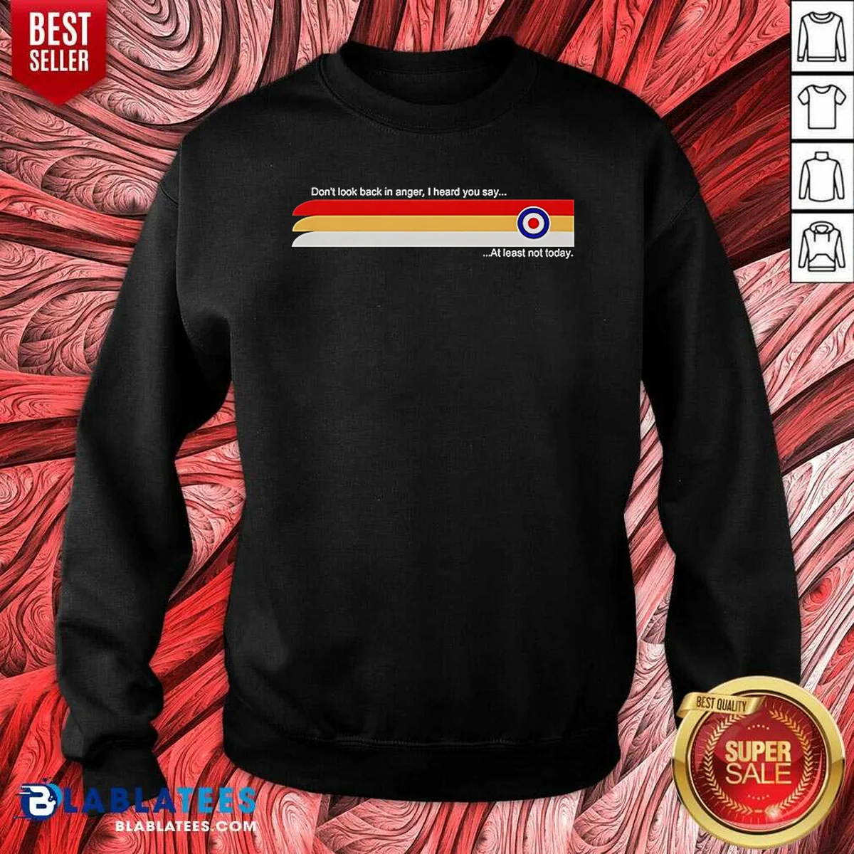 Good Oasis Don't Look Back In Anger I Heard You Say At Least Not Today Shirt - Image 4