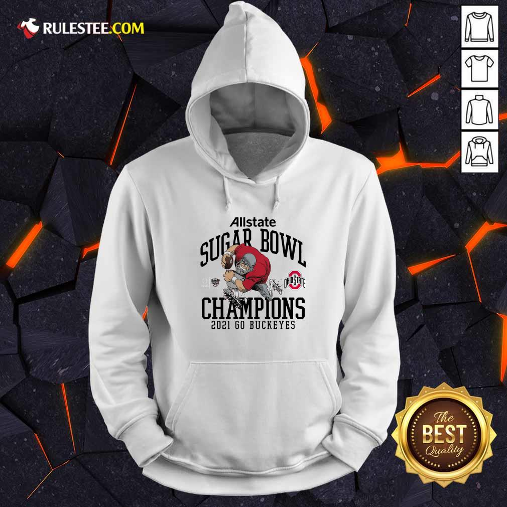 Good Ohio State Buckeyes Allstate Sugar Bowl Champions 2021 Go Buckeyes Shirt - Image 2